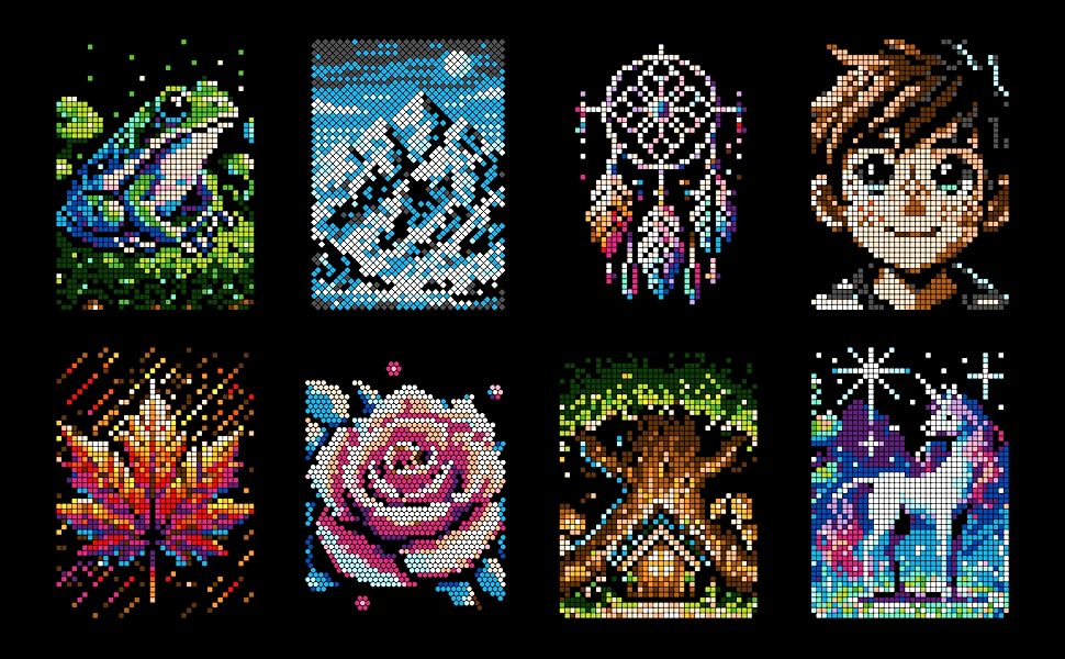 100 Tajemniczych Ilustracji – Kolorowanie po Numerach