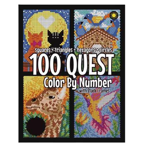 Kolorio – 100 Tajemniczych Ilustracji do Kolorowania po Numerach