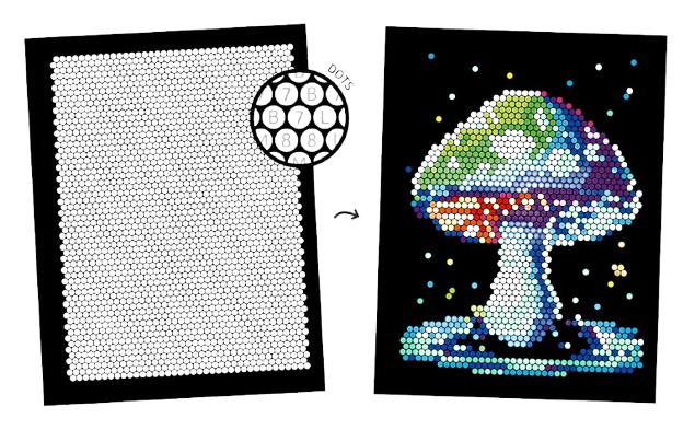 100 Tajemniczych Ilustracji – Kolorowanie po Numerach